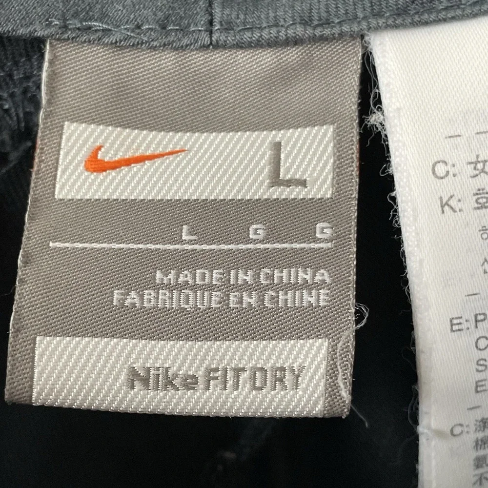 Nike Fit Pants - Green - Women's Large Snap Bottom Hiking Active‎ Pants